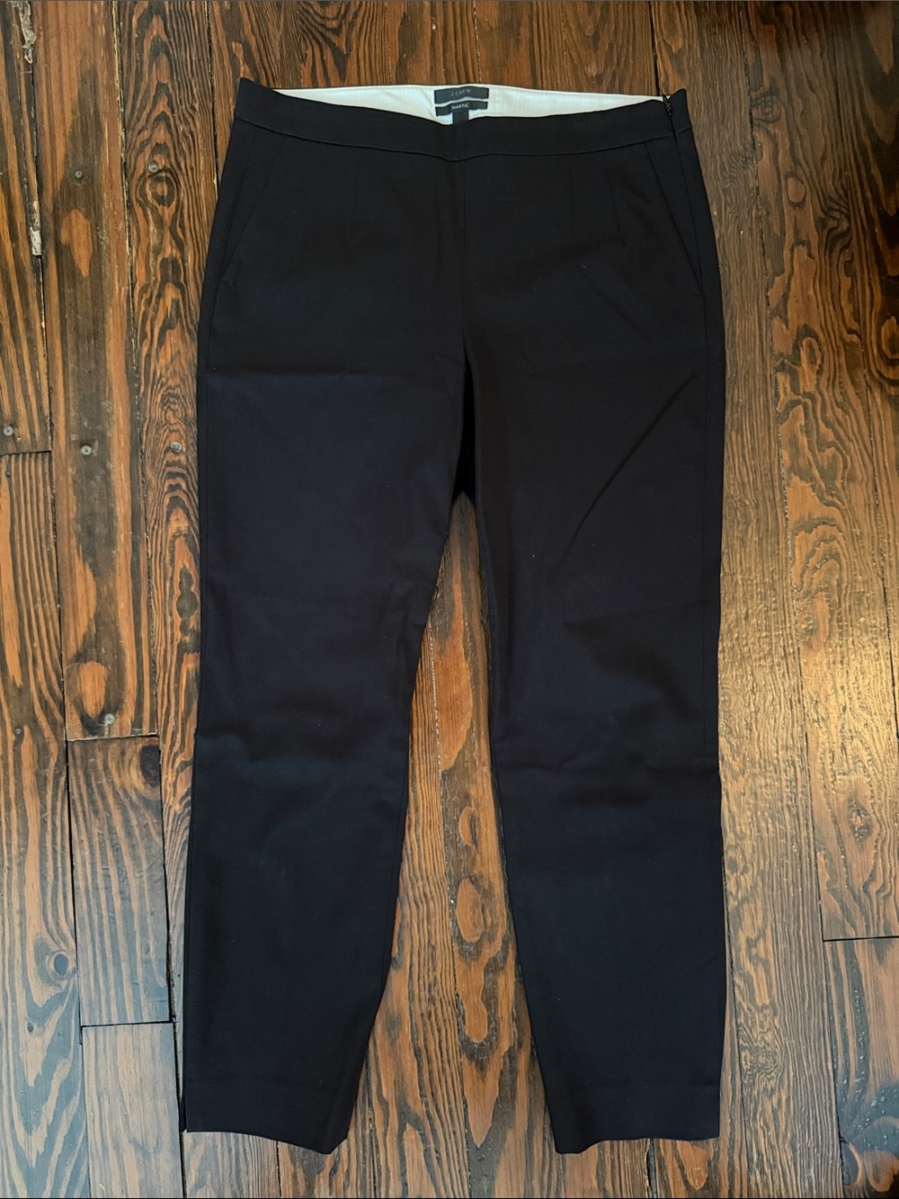 J. Crew Black Cropped Ankle Pants Martie